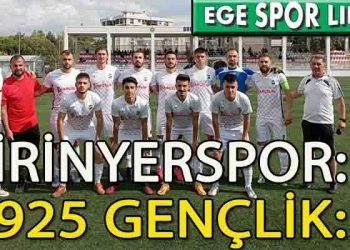ŞİRİNYERSPOR, 1925 GENÇLİK’TEN SON DAKİKADA 1 PUANI KOPARDI