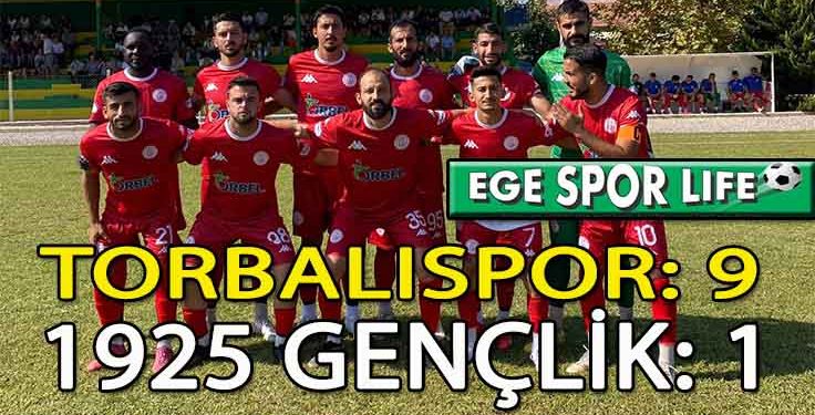 LİDER TORBALISPOR’DAN FARKLI SKOR