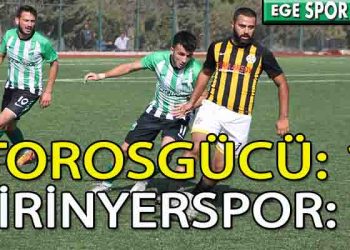 ŞİRİNYERSPOR, TOROSGÜCÜ ENGELİNİ 2 GOLLE AŞTI
