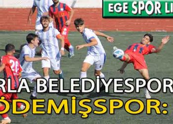 ÖDEMİŞSPOR, URLA DEPLASMANINDA LİDERLİĞİNİ KORUDU
