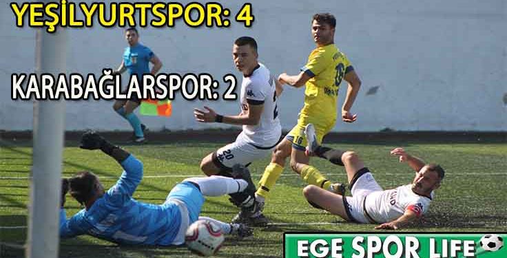 KARABAĞLAR DERBİSİ YEŞİLYURTSPOR’UN OLDU