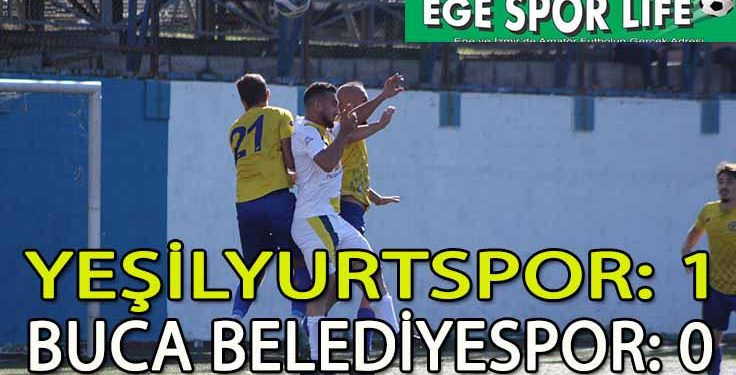 YEŞİLYURTSPOR, BUCA BELEDİYESPOR’U ELİ BOŞ GÖNDERDİ