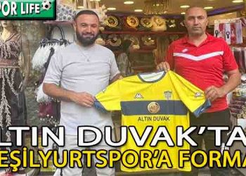 YEŞİLYURTSPOR’A FORMA DESTEĞİ