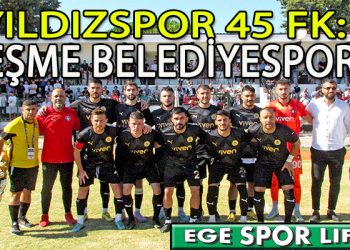 ÇEŞME BELEDİYESPOR, DEPLASMANDAN 1 PUANLA DÖNDÜ