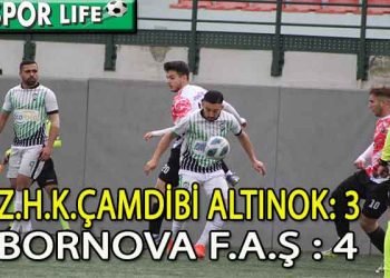 DUELLOYU BORNOVA F.A.Ş SON DAKİKA GOLÜ İLE KAZANDI
