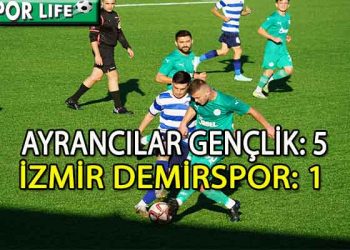 AYRANCILAR FARKLI KAZANDIĞI MAÇTA, 3 PUANIN SAHİBİ OLDU