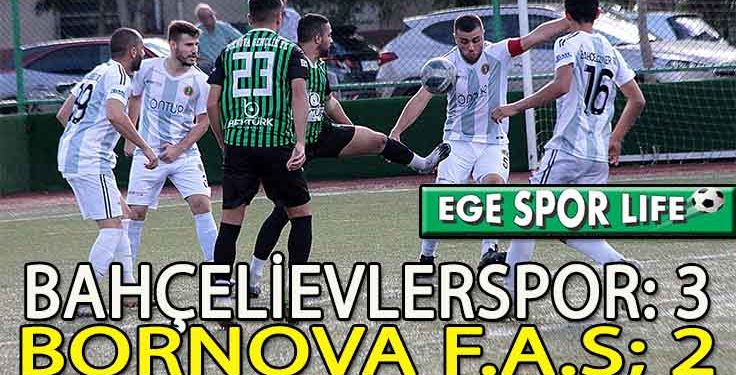 BAHÇELİEVLERSPOR 90’DA 3 PUANI KAPTI