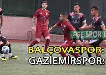 BALÇOVASPOR, EVİNDE GAZİEMİR’E PUAN KAYBETTİ