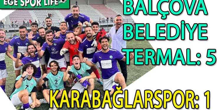 LİDER BALÇOVA BELEDİYE TERMAL, GALİBİYETLER SERİSİNİ BOZMADI