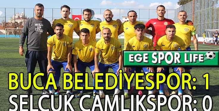 BUCA BELEDİYESPOR, TEK GOLLE 3 PUANIN SAHİBİ OLDU