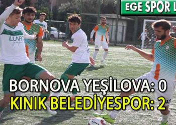 KINIK BELEDİYESPOR, İKİNCİ YARIDA GÜLDÜ