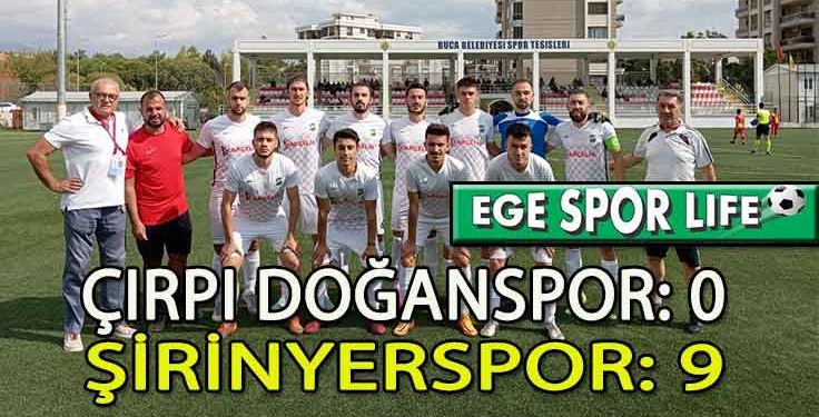ŞİRİNYERSPOR’DAN GOLLÜ GALİBİYET