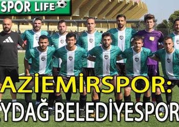 GAZİEMİRSPOR EVİNDE 1 PUANA RAZI OLDU