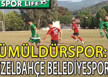 GÜZELBAHÇE,  GÜMÜLDÜR DEPLASMANINDAN 3 PUANLA DÖNDÜ