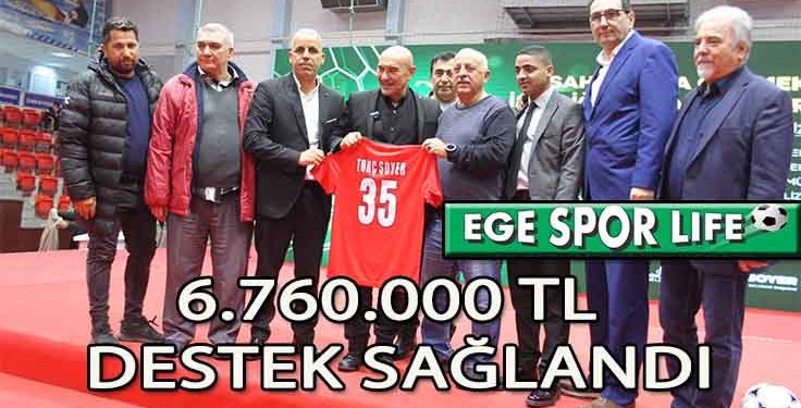 BÜYÜKŞEHİR’DEN AMATÖR SPOR KULÜPLERİNE DESTEK