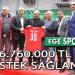 BÜYÜKŞEHİR’DEN AMATÖR SPOR KULÜPLERİNE DESTEK
