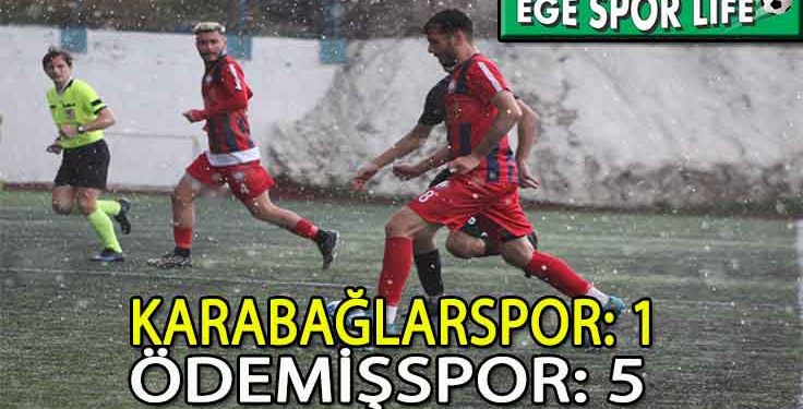 ÖDEMİŞSPOR, DURDURULAMIYOR