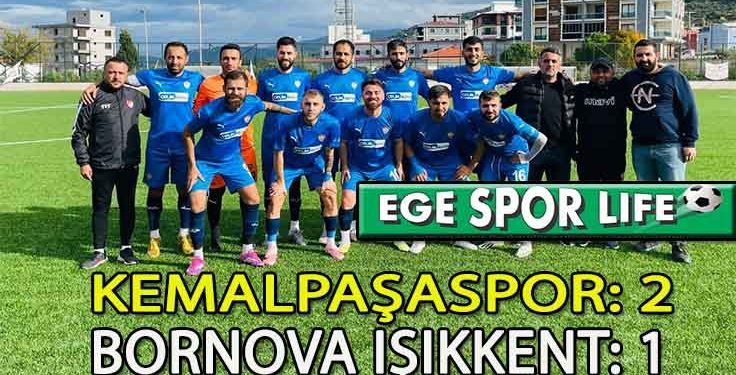 KEMALPAŞASPOR, İKİNCİ YARIDA 3 PUANI ALMASINI BİLDİ