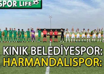 HARMANDALISPOR, KINIK’TA BİR PUANA RAZI OLDU
