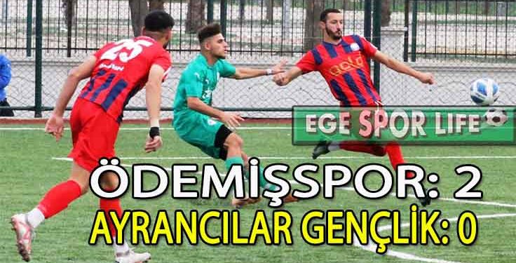 ÖDEMİŞSPOR GALİBİYETLER SERİSİNİ SÜRDÜRDÜ