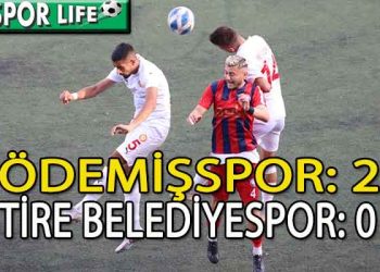 ÖDEMİŞSPOR ADIM ADIM ZİRVEYE İLERLİYOR