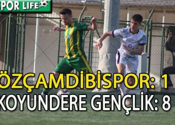 KOYUNDERE İLK GALİBİYETİNİ FARKLI SKORLA ELDE ETTİ