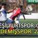 ÖDEMİŞSPOR, YEŞİLYURTSPOR ENGELİNİ ZORDA OLSA AŞMASINI BİLDİ