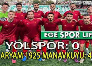 ARYAM 1925 MANAVKUYU, TAKİBİ SÜRDÜRDÜ