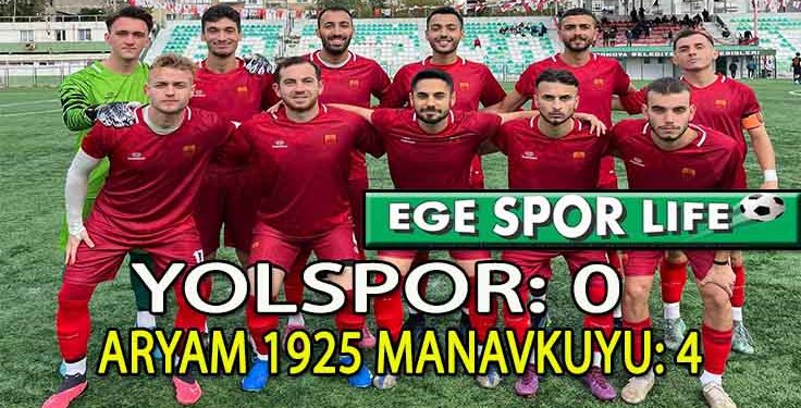 ARYAM 1925 MANAVKUYU, TAKİBİ SÜRDÜRDÜ