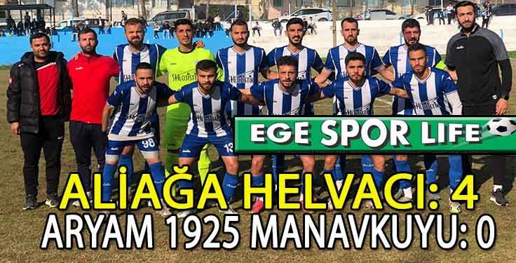 ALİAĞA HELVACI, ŞAMPİYONLUĞA KOŞUYOR