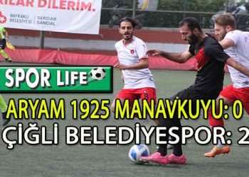 ARYAM 1925 MANAVKUYU, EVİNDE PUAN KAYBI YAŞADI