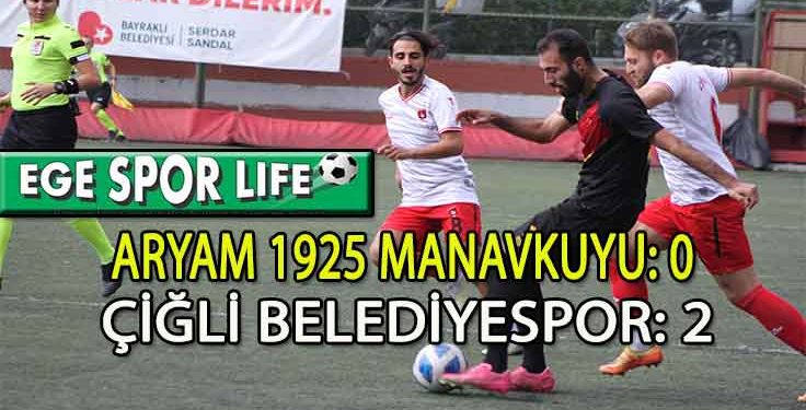 ARYAM 1925 MANAVKUYU, EVİNDE PUAN KAYBI YAŞADI