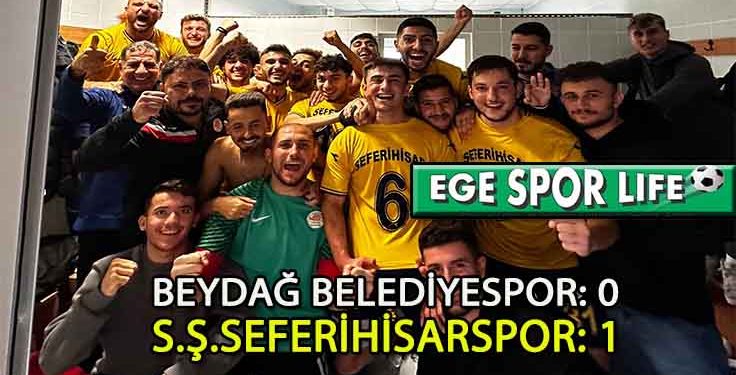 S.Ş.SEFERİHİSAR TEK GOLLE 3 PUANIN SAHİBİ OLDU
