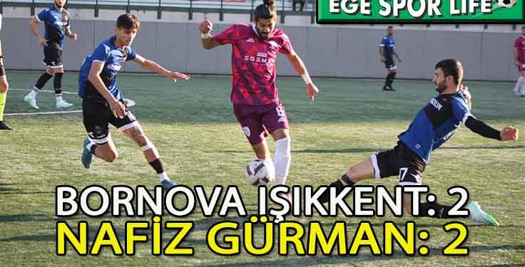 4 GOL ATILAN MAÇTA İKİ TAKIMDA BİRER PUANIN SAHİBİ OLDU