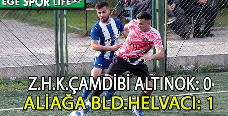 ALİAĞA HELVACI, ZORLANDIĞI MAÇI KAZANMASINI BİLDİ