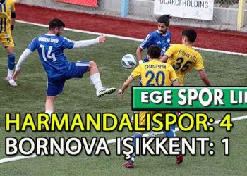 LİDER HARMANDALISPOR, IŞIKKENT ENGELİNİ AŞMASINI BİLDİ