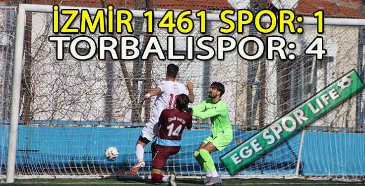LİDER TORBALISPOR, GALİBİYETLER SERİSİNE BİR YENİSİNİ DAHA EKLEDİ