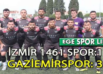 GAZİEMİRSPOR, 3 PUANI 3 GOLLE ALDI