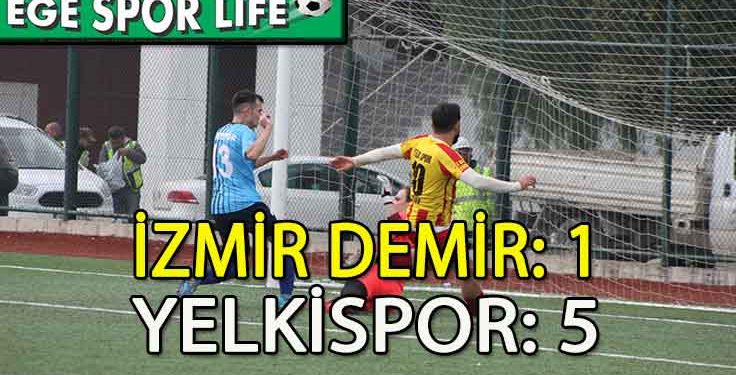 YELKİSPOR, DEPLASMANDA 3 PUANI 5 GOLLE ALDI