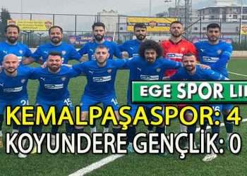 KEMALPAŞASPOR, YARIŞI BIRAKMIYOR