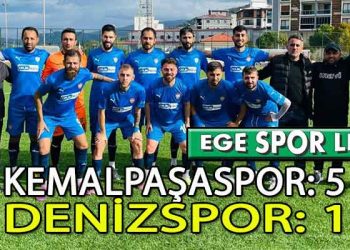 KEMALPAŞASPOR 3 PUANI 5 GOLLE ALMASINI BİLDİ