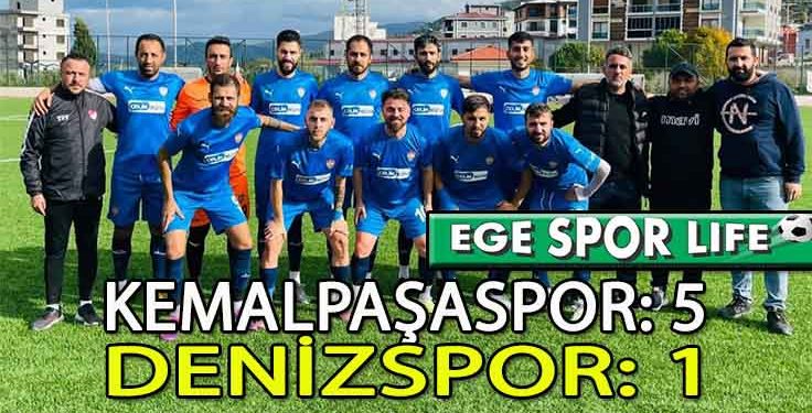 KEMALPAŞASPOR 3 PUANI 5 GOLLE ALMASINI BİLDİ
