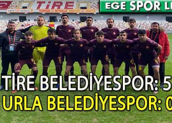 TİRE BELEDİYESPOR’DAN NET GALİBİYET