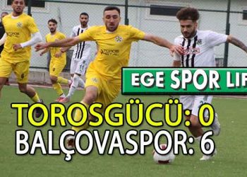 BALÇOVASPOR, TOROS DEPLASMANINDAN MUTLU DÖNDÜ