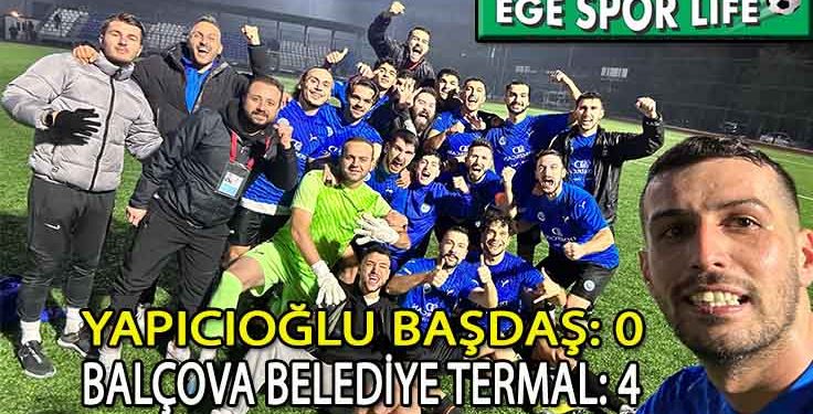 LİDER BALÇOVA BELEDİYE TERMAL, SERİYİ BOZMADI