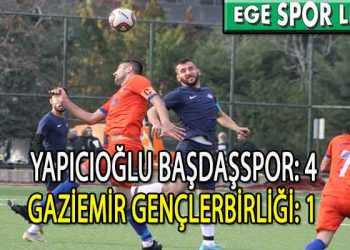 YAPICIOĞLU BAŞDAŞ, ALTIN DEĞERİNDE 3 PUANI KAPTI