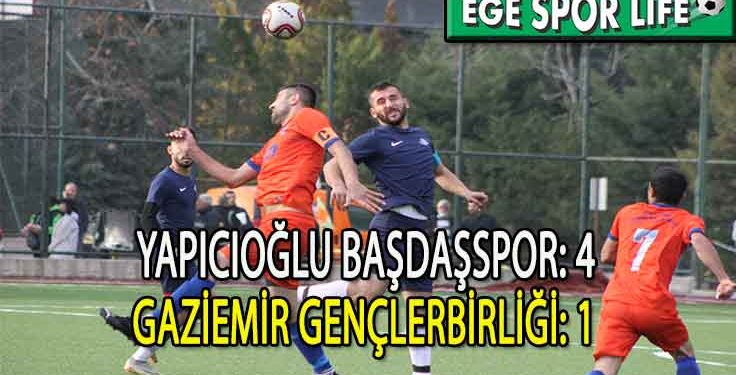 YAPICIOĞLU BAŞDAŞ, ALTIN DEĞERİNDE 3 PUANI KAPTI
