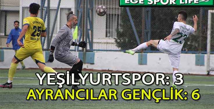 9 GOL ATILAN MAÇTA AYRANCILAR 6-3 GALİP GELDİ