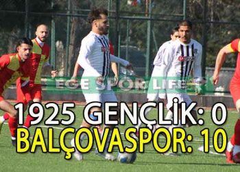 BALÇOVASPOR, 3 PUANI 10 GOLLE ALDI
