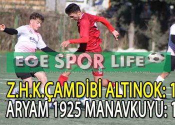 ARYAM 1925 MANAVKYU, DEPLASMANDA GALİBİYETİ KAÇIRDI